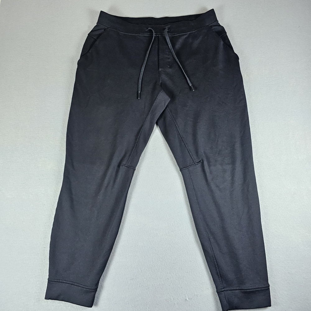 Lululemon City Sweat Jogger Pants Mens Extra Large Black Stretch Pockets LM5623S